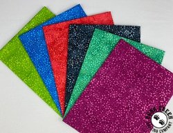 Mystery Five-0 M50 Mini Mystery Fat Quarter Bundle - DAISY DOTS BATIKS