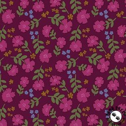 Andover Fabrics Lush Abundant Berry