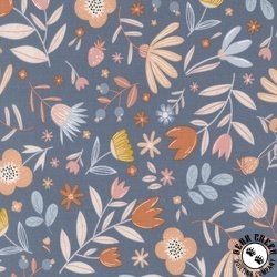 Moda Blossoms and Blooms Flowers Denim Moda Blossoms and Blooms Flowers Denim