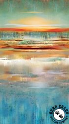 Northcott Tranquil Tides Sunrise Ombre Blue/Green Northcott Tranquil Tides Sunrise Ombre Blue/Green