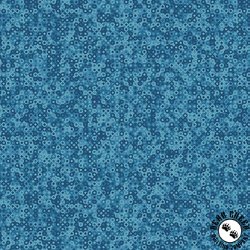 Andover Fabrics Fairy Rings Peacock