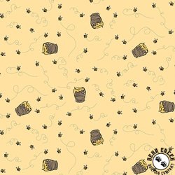 Riley Blake Designs Winnie The Pooh Bees Sunshine