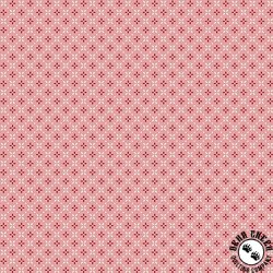Andover Fabrics Cozy House Grandma's Stitches Blush Andover Fabrics Cozy House Grandma's Stitches Blush