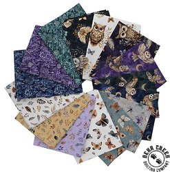 Night Owls Fat Quarter Bundle by QT Fabrics Night Owls Fat Quarter Bundle by QT Fabrics