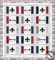 Love From Paris - Key to the City Free Quilt Pattern
