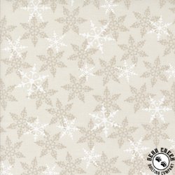 Moda Winter Friends 108 Inch Wide Backing Fabric Falling Snow Snowy White