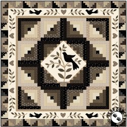 Circa Onyx Blackbird Cabin Free Quilt Pattern Circa Onyx Blackbird Cabin Free Quilt Pattern