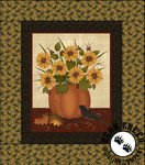 Pumpkin Patch - Flowers in the Pumpkin Free Quilt Pattern by Benartex