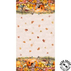 Clothworks The Secret Life of Squirrels III Double Border Multi