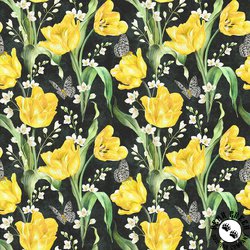 Windham Fabrics Tulip Fields Soot