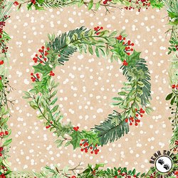 Maywood Studio Winter Wreaths Cream