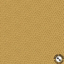 Marcus Fabrics Sturbridge Village Charm Trileaf Gold