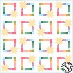 Shadow Play Super Star Minerals Free Quilt Pattern