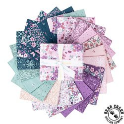 Buds and Butterflies Fat Quarter Bundle by Riley Blake Designs