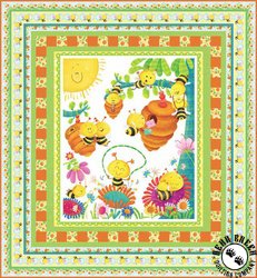 Busy Bees I Free Quilt Pattern Busy Bees I Free Quilt Pattern