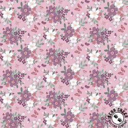 Riley Blake Designs Buds and Butterflies Main Mauve
