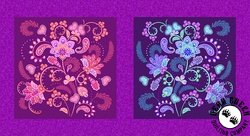 Andover Fabrics Fantasy Garden Panel