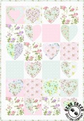 Afternoon In The Attic - Hearts and Flowers Free Quilt Pattern Afternoon In The Attic - Hearts and Flowers Free Quilt Pattern