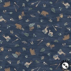P&B Textiles Lakeside Days Tossed Lakeside Icons Navy P&B Textiles Lakeside Days Tossed Lakeside Icons Navy