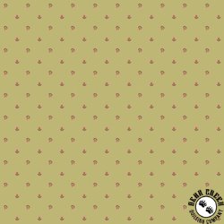 Maywood Studio French Market Flower Dot Green
