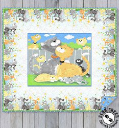 Kitty the Cat - Feline Family Free Quilt Pattern