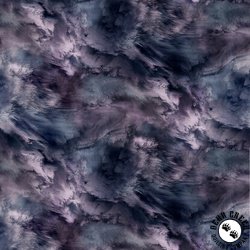 P&B Textiles Sky 108 Inch Wide Backing Fabric Cloudy Sky Silver/Purple P&B Textiles Sky 108 Inch Wide Backing Fabric Cloudy Sky Silver/Purple