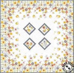 Sweet Bees - Buzz From The Garden Free Quilt Pattern