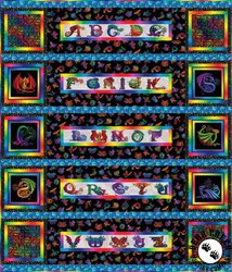 Rainbow Dragon II Free Quilt Pattern Rainbow Dragon II Free Quilt Pattern
