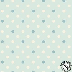 Andover Fabrics Sewing Bird Pearls Berries