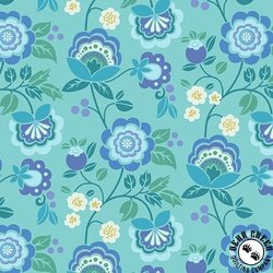 Andover Fabrics Anacapa Isle Flora Aegean Andover Fabrics Anacapa Isle Flora Aegean