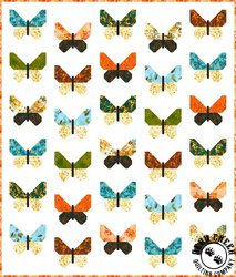 Sienna Petite Butterflies Free Quilt Pattern