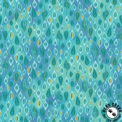 Windham Fabrics Ebb and Flow Trickle Turquoise