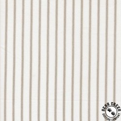 Moda Sun Drenched Ticking Stripe Cloud/Stone