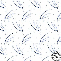 Andover Fabrics Tradition Shooting Star White