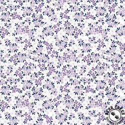 Benartex Seaside Garden Heather Lilac Benartex Seaside Garden Heather Lilac