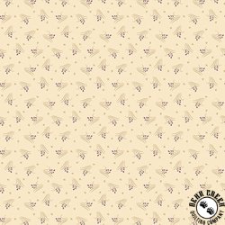 Marcus Fabrics Plumberry III Plum Grass Cream