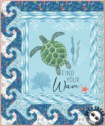 Free As The Ocean Free Quilt Pattern