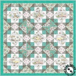 Roam Sweet Home Cozy Camping Free Quilt Pattern by Maywood Studio