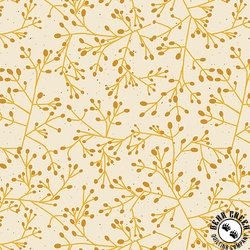 Benartex Wishflower Tallium Tangle Gold