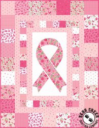 Strength In Pink Hope Free Quilt Pattern