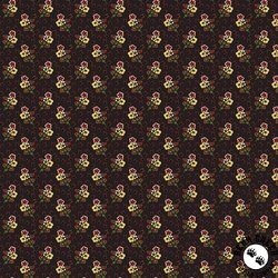 Windham Fabrics Circa Turkey Red Picnic Black