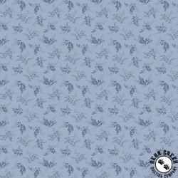 Marcus Fabrics Grace Elizabeth Sprigs Blue Marcus Fabrics Grace Elizabeth Sprigs Blue