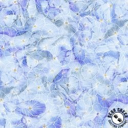 P&B Textiles Painted Sea Linear Bursts Light Blue P&B Textiles Painted Sea Linear Bursts Light Blue