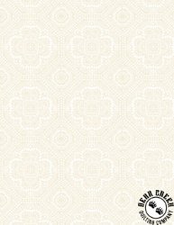 Wilmington Prints Season's Study Grid Tonal Cream