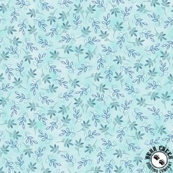 In The Beginning Fabrics Daydreams Sprigs Aqua In The Beginning Fabrics Daydreams Sprigs Aqua