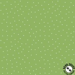 Maywood Studio Kimberbell Basics Tiny Dots Green/White