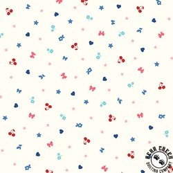 Maywood Studio Kimberbell Star Spangled Beauty Teeny Tinys Soft White Maywood Studio Kimberbell Star Spangled Beauty Teeny Tinys Soft White
