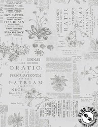 Wilmington Prints Garden Grace Floral Monograph Gray Wilmington Prints Garden Grace Floral Monograph Gray