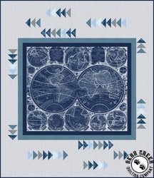 Vintage Blueprints World Hemisphere Free Quilt Pattern Vintage Blueprints World Hemisphere Free Quilt Pattern