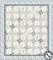 Blue Escape Coastal Free Quilt Pattern